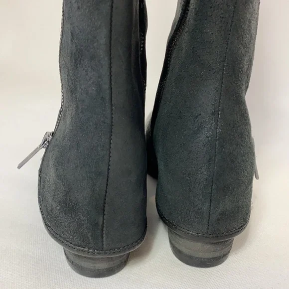 Donald J. Pliner Devi7 tall black leather boots 6 - Picture 6 of 10